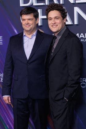 Project Hail Mary premiere at Pathe Palace theatre Celebrities arrival on red carpet Avant premiere de Projet derniere chance au cinéma Pathe Palace Arrivees des celebrites sur le tapis rouge Chris Miller et Phil Lord 453989 2026 03 11  Copyright: xSebastienxFremontx xStarfacex STAR_453989_054