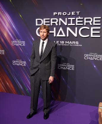 Projet Derniere Chance - Photocall Ryan Gosling attends the Projet Derniere Chance (Project Hail Mary) - Photocall on March 11, 2026 in Paris, France.  Copyright: xDFYx