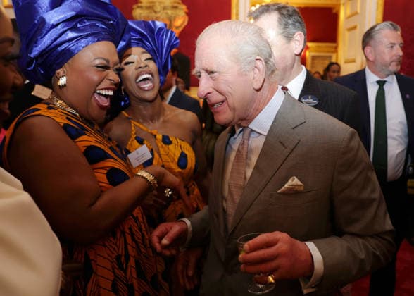 . 11 03 2026. London, United Kingdom. King Charles III during a reception with members of the Nigerian Diaspora in the UK at St James s Palace in London.  xPoolx xi-Imagesx IIM-26630-0001