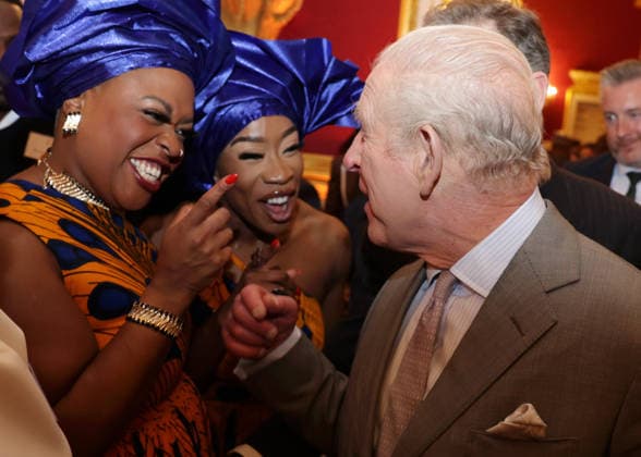 . 11 03 2026. London, United Kingdom. King Charles III during a reception with members of the Nigerian Diaspora in the UK at St James s Palace in London.  xPoolx xi-Imagesx IIM-26630-0004
