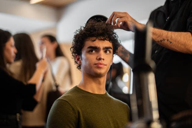 Inaugural OMODA Madrid es Moda fashion show at Plaza de Espana Backstage for the inaugural OMODA Madrid es Moda fashion show at Plaza de Espana, March 12, 2026, in Madrid Spain Organized by the Asociación Creadores de Moda de Espana ACME and the Madrid City Council, the show brings together 24 designers on an open-air runway with the historic buildings as a backdrop, the show brings together 24 designers on an outdoor catwalk with the historic buildings of the square as a backdrop, combining established names - Devota Lomba, Roberto Verino, Roberto Torretta, Oteyza - with avant-garde firms such as Eduardo Navarrete and Dominnico 12 MARCH 2026 César Vallejo Rodrí Madrid Madrid Spain  Copyright: xCÃ sarxVallejoxRodriguezx 7360108