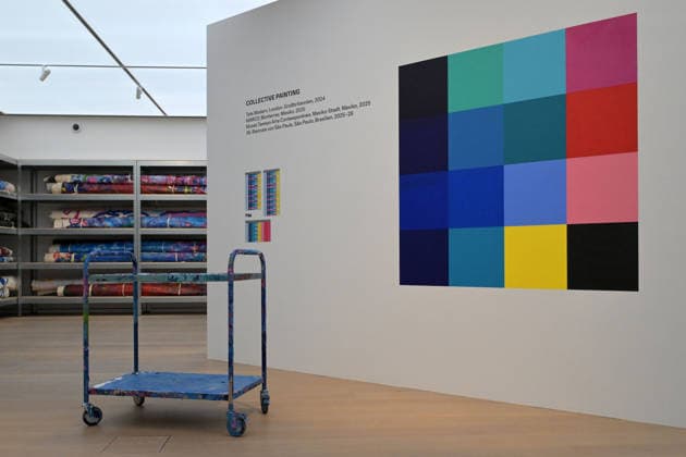 Exhibition Oscar Murillo Collective Osmosis The artist Oscar Murillo will be exhibiting his works alongside well-known