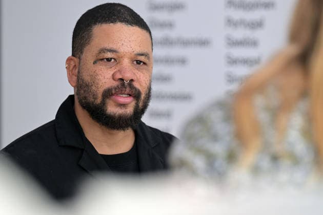 Oscar Murillo in portrait The artist Oscar Murillo will be exhibiting his works alongside well-known works by the impressionist