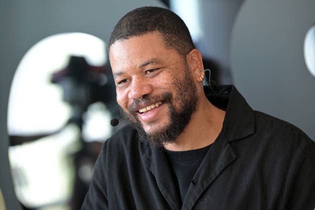 Oscar Murillo in portrait The artist Oscar Murillo presents his works alongside well-known works by the impressionist Claude Monet in the