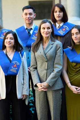 March 12, 2026, Alcala De Henares, Madrid, Spain: Queen Letizia of Spain attends Closing ceremony for the 3rd edition of the Master s Degree in Continuing Education in International Journalism at Chapel of Saint Ildefonso. University of Alcala on March 12, 2026 in Alcala de Henares, Spain Alcala De Henares Spain  - ZUMAg15_ 20260312_zaf_g15_057 Copyright: xJackxAbuinx