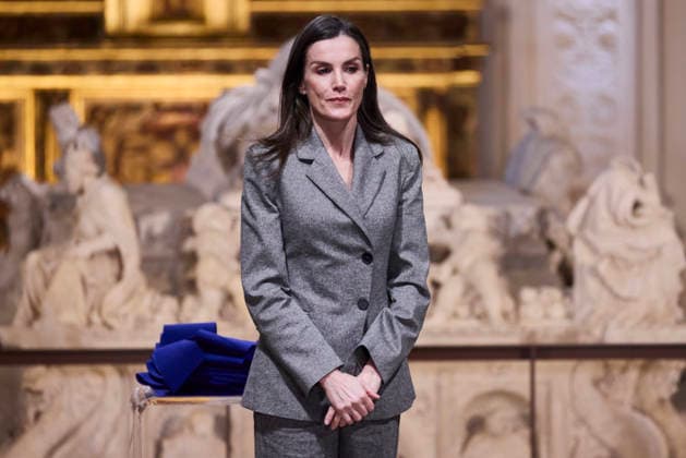 March 12, 2026, Alcala De Henares, Madrid, Spain: QUEEN LETIZIA of Spain attends the closing of third edition of permanent training master in Ã¢â‚¬oeReportismo InternacionalÃ¢ Alcala De Henares Spain - ZUMAc260 20260312_zep_c260_009 Copyright: xMikexChicorrox