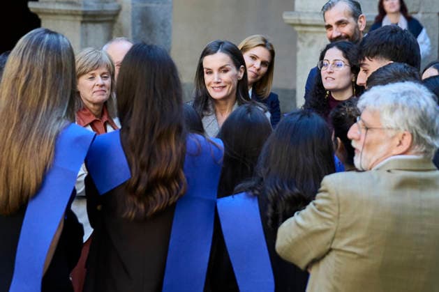 March 12, 2026, Alcala De Henares, Madrid, Spain: QUEEN LETIZIA of Spain attends the closing of third edition of permanent training master in Ã¢â‚¬oeReportismo InternacionalÃ¢ Alcala De Henares Spain  - ZUMAc260 20260312_zep_c260_054 Copyright: xMikexChicorrox