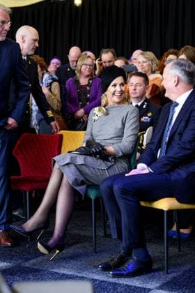 Queen Maxima Christens Research Vessel Anna Weber Van Bosse - Netherlands Queen Maxima christens the research vessel Anna Weber-van Bosse of the Royal Netherlands Institute for Sea Research (NIOZ), in Texel, Netherlands on March 12, 2026. The christening ceremony will take place on Texel in the NIOZ harbor. The ship enables oceanographers to conduct research from the surface to the deep sea and from the poles to the tropics. Photo by NLBeeld Patrick van Emst Bruno Press ABACAPRESS.COM Netherlands  Copyright: xBrunoxPress ABACAx