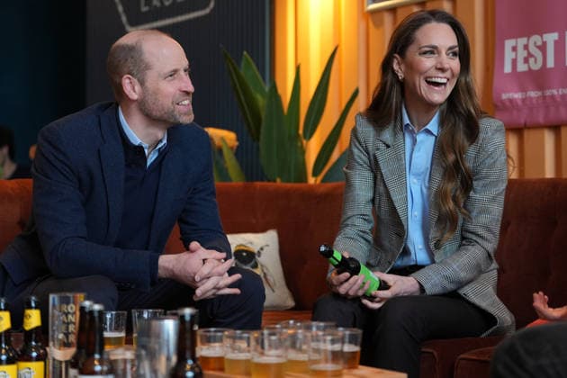 . 12 03 2026. London, United Kingdom. Prince William and Kate Middleton, the Prince and Princess of Wales, during a visit to the Southwark Brewing Company in South London.  xPoolx xi-Imagesx IIM-26631-0001