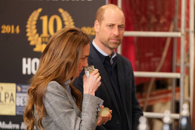 . 12 03 2026. London, United Kingdom. Prince William and Kate Middleton, the Prince and Princess of Wales, during a visit to the Southwark Brewing Company in South London.  xPoolx xi-Imagesx IIM-26631-0014