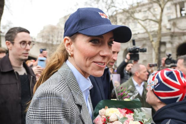 March 12, 2026, London, London, UK: London, UK. William, Prince of Wales, and Catherine, Princess of Wales greet well-wishers outside the RNLI (Royal National Lifeboat Institution) Tower Lifeboat Station in London. London UK  - ZUMAl94_ 20260312_zaf_l94_026 Copyright: xDinendraxHariax