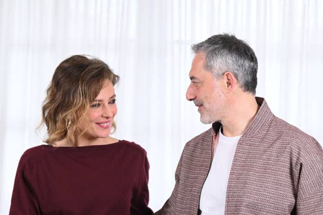 March 12, 2026, Rome, Rome, Italy: Presentation of the film The Eyes of Others. Pictured is the cast, including Jasmine Trinca and Filippo Timi. , Rome, March 12th 2026 Rome Italy  - ZUMAa289 20260312_zia_a289_057 Copyright: xMariaxLauraxAntonellix