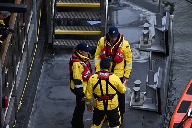 Prince William and Princess Catherine visit RNLI lifeboat station in London LONDON, UNITED KINGDOM – MARCH 12: Prince William, Prince of Wales, and Catherine, Princess of Wales, arrive at the RNLI Tower Lifeboat Station during a visit in London, United Kingdom on March 12, 2026. The royal couple met with RNLI lifeboat crew members and volunteers operating on the River Thames and received information about their lifesaving work. Rasid Necati Aslim Anadolu London United Kingdom. Editorial use only. Please get in touch for any other usage.  Copyright: x2026xAnadoluxRasidxNecatixAslimx