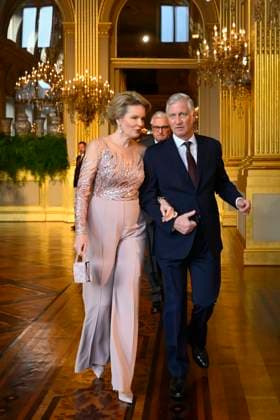 Spring Concert Belgian Royals12 03 2026 BRUSSELS, BELGIUM - Their Majesties the King and Queen and Prince Laurent of Belgium pictured arriving a spring Concert putting the spotlight on the theme of innovation by inviting guests who contribute to the advancement of society through their creativity, precision and dedication on March 12, 2026 in Brussels, Belgium, 12 03 2026 Brussels Belgium  Copyright: xPhilipxReynaersx