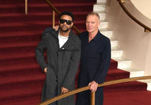 NEW YORK, NY- MARCH 12: Shaggy and Sting at the photo call for the MET opera debut of The Last Ship at the Metropolitan Opera House in New York City on March 12, 2026. Copyright: xMediaPunchx
