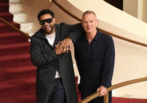 NEW YORK, NY- MARCH 12: Shaggy and Sting at the photo call for the MET opera debut of The Last Ship at the Metropolitan Opera House in New York City on March 12, 2026. Copyright: xMediaPunchx
