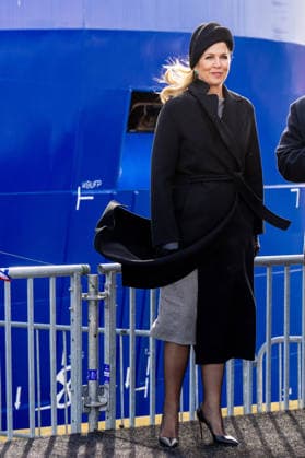 Queen Maxima attends the christening of the research vessel. Texel, the Netherlands. 12 Mar 2026 Queen Maxima attends the christening of the research vessel Anna Weber-van Bosse of the Royal Netherlands Institute for Sea Research (NIOZ) in the NIOZ harbor on Texel. The ship enables oceanographers to conduct research from the surface to the deep sea and from the poles to the tropics. Texel The Netherlands  Copyright: xMischaxSchoemakerx