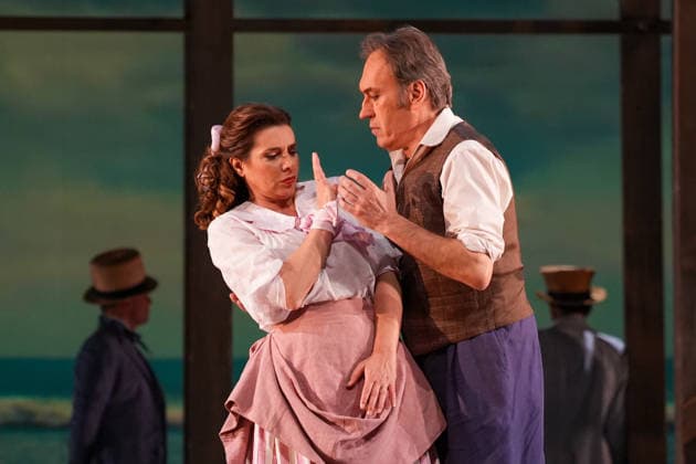 Dress rehearsal of the opera Marina by Emilio Arrieta at the Teatro de la Maestranza Seville Images of the rehearsal of the opera Marina On March 12, 2026 in Seville, Andalusia Spain The opera Marina Emilio Arrieta, in production of the Teatro de la Zarzuela, has its dress rehearsal at the Teatro de la Maestranza, with stellar cast Sabina Puértolas Marina , Ismael Jordi Jorge and Juan Jesús Rodríguez Roque 12 MARCH 2026 Francisco J Sevilla, Andalucia Sevilla, Andalucia Spain  Copyright: xFranciscoxJ.xOlmox 7361579