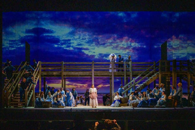 Dress rehearsal of the opera Marina by Emilio Arrieta at the Teatro de la Maestranza Seville Images of the rehearsal of the opera Marina On March 12, 2026 in Seville, Andalusia Spain The opera Marina Emilio Arrieta, in production of the Teatro de la Zarzuela, has its dress rehearsal at the Teatro de la Maestranza, with stellar cast Sabina Puértolas Marina , Ismael Jordi Jorge and Juan Jesús Rodríguez Roque 12 MARCH 2026 Francisco J Sevilla, Andalucia Sevilla, Andalucia Spain  Copyright: xFranciscoxJ.xOlmox 7361599