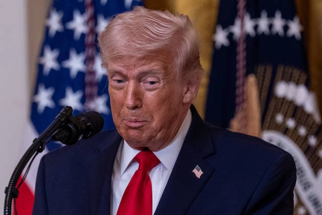 March 12, 2026, Washington, Dc, United States: President DONALD TRUMP and First Lady MELANIA TRUMP hosted a WomenÃ¢â‚¬â ¢s History Month observance at the White House on March 12, 2026. Washington United States - ZUMAl312 20260312_znp_l312_006 Copyright: xAndrewxLeydenx