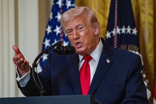 March 12, 2026, Washington, Dc, United States: President DONALD TRUMP and First Lady MELANIA TRUMP hosted a WomenÃ¢â‚¬â ¢s History Month observance at the White House on March 12, 2026. Washington United States - ZUMAl312 20260312_znp_l312_019 Copyright: xAndrewxLeydenx