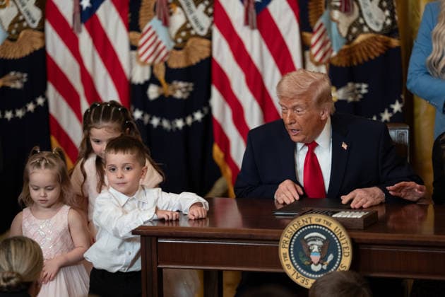 March 12, 2026, Washington, Dc, United States: President DONALD TRUMP and First Lady MELANIA TRUMP hosted a WomenÃ¢â‚¬â ¢s History Month observance at the White House on March 12, 2026. Washington United States - ZUMAl312 20260312_znp_l312_028 Copyright: xAndrewxLeydenx