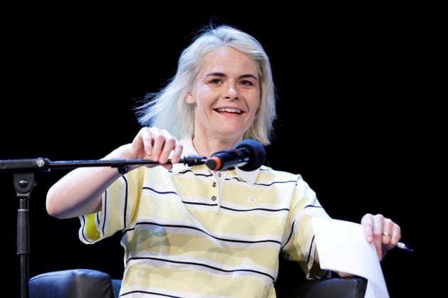 Comedian Hazel Brugger at the event Hazel Thomas Hörerlebnis live as part of Lit Cologne 2026 at the Theater am Tanzbrunnen Cologne, 12 03 2026 NRW Germany Copyright: xChristophxHardtx