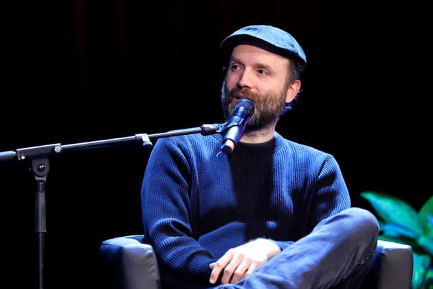 Author Marc Uwe Kling at the event Hazel Thomas Hörerlebnis live as part of Lit Cologne 2026 at the Theater am Tanzbrunnen Cologne, 12 03 2026 NRW Germany Copyright: xChristophxHardtx