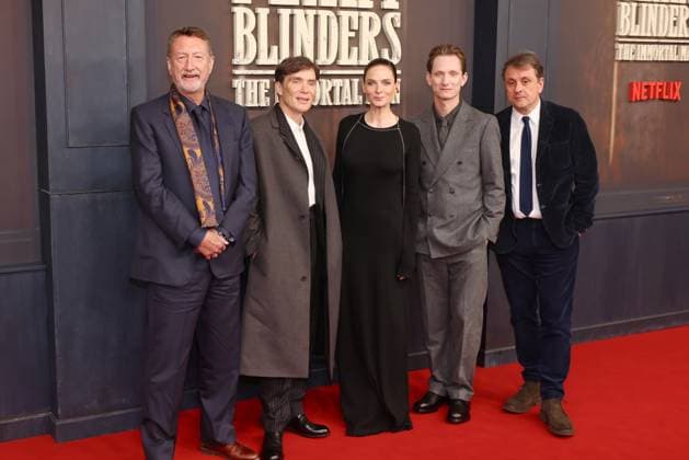 Premiere Peaky Blinders Ð The Immortal Man Steven Knight, Cillian Murphy, Rebecca Ferguson, Tom Harper, Guy Heeley Premiere Peaky Blinders Ð The Immortal Man at Kino International Berlin Date 12 03 2026 Copyright: xEventpress Kratschx