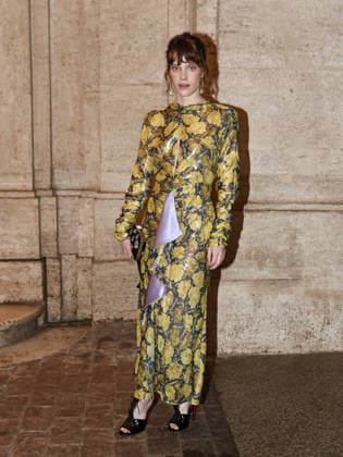 Rome, Palazzo Barberini, Valentino fashion show - arrivals. Pictured: Carlotta Gamba  Copyright: xMarcoxProvvisionatox xipa-agency.netx xLandi Provvisionatox IPA_Agency_IPA72787669
