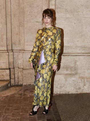Rome, Palazzo Barberini, Valentino fashion show - arrivals. Pictured: Carlotta Gamba  Copyright: xMarcoxProvvisionatox xipa-agency.netx xLandi Provvisionatox IPA_Agency_IPA72787679