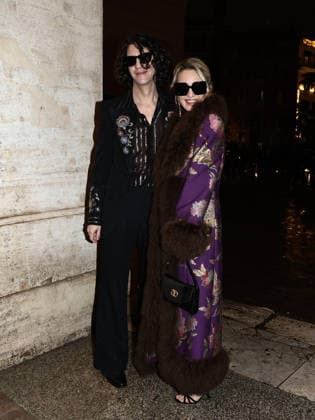 Rome, Palazzo Barberini, Valentino fashion show - arrivals. Pictured: Motta, Carolina Crescentini  Copyright: xMarcoxProvvisionatox xipa-agency.netx xLandi Provvisionatox IPA_Agency_IPA72787751