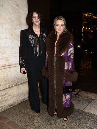 Rome, Palazzo Barberini, Valentino fashion show - arrivals. Pictured: Motta, Carolina Crescentini  Copyright: xMarcoxProvvisionatox xipa-agency.netx xLandi Provvisionatox IPA_Agency_IPA72787757