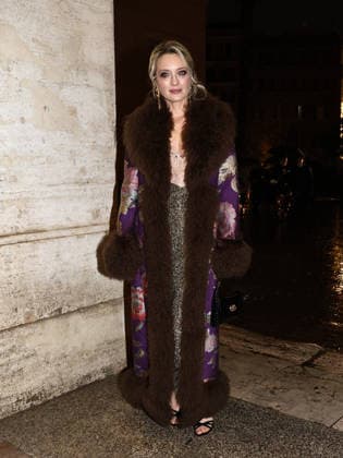 Rome, Palazzo Barberini, Valentino fashion show - arrivals. Pictured: Carolina Crescentini  Copyright: xMarcoxProvvisionatox xipa-agency.netx xLandi Provvisionatox IPA_Agency_IPA72787766