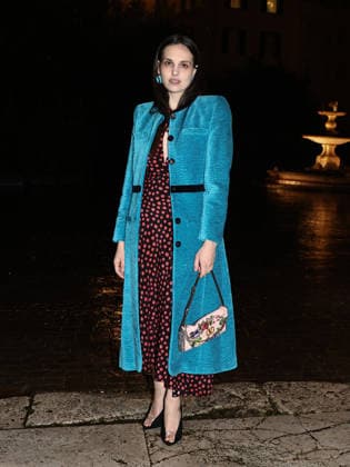 Rome, Palazzo Barberini, Valentino fashion show - arrivals. Pictured: Sara Serraiocco  Copyright: xMarcoxProvvisionatox xipa-agency.netx xLandi Provvisionatox IPA_Agency_IPA72787770