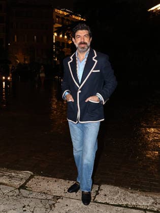 Rome, Palazzo Barberini, Valentino fashion show - arrivals. Pictured: Pierfrancesco Favino  Copyright: xMarcoxProvvisionatox xipa-agency.netx xLandi Provvisionatox IPA_Agency_IPA72787796