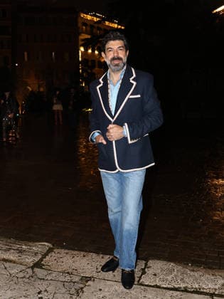 Rome, Palazzo Barberini, Valentino fashion show - arrivals. Pictured: Pierfrancesco Favino  Copyright: xMarcoxProvvisionatox xipa-agency.netx xLandi Provvisionatox IPA_Agency_IPA72787798