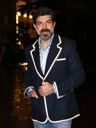 Rome, Palazzo Barberini, Valentino fashion show - arrivals. Pictured: Pierfrancesco Favino  Copyright: xMarcoxProvvisionatox xipa-agency.netx xLandi Provvisionatox IPA_Agency_IPA72787802