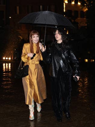 Rome, Palazzo Barberini, Valentino fashion show - arrivals. Pictured: Britt Lower  Copyright: xMarcoxProvvisionatox xipa-agency.netx xLandi Provvisionatox IPA_Agency_IPA72787805
