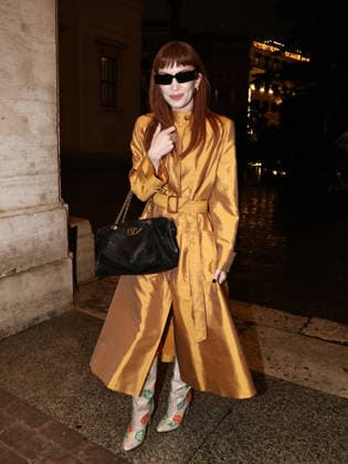 Rome, Palazzo Barberini, Valentino fashion show - arrivals. Pictured: Britt Lower  Copyright: xMarcoxProvvisionatox xipa-agency.netx xLandi Provvisionatox IPA_Agency_IPA72787811
