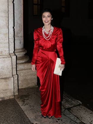 Rome, Palazzo Barberini, Valentino fashion show - arrivals. Pictured: Alessandra Mastronardi  Copyright: xMarcoxProvvisionatox xipa-agency.netx xLandi Provvisionatox IPA_Agency_IPA72787861