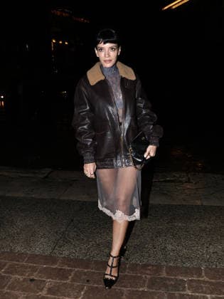 Rome, Palazzo Barberini, Valentino fashion show - arrivals. Pictured: Lily Allen  Copyright: xMarcoxProvvisionatox xipa-agency.netx xLandi Provvisionatox IPA_Agency_IPA72787962