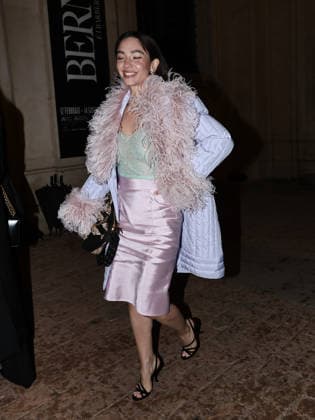 Rome, Palazzo Barberini, Valentino fashion show - arrivals. Pictured: Matilda De Angelis  Copyright: xMarcoxProvvisionatox xipa-agency.netx xLandi Provvisionatox IPA_Agency_IPA72788057