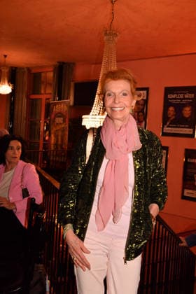 Jutta Karmann Premiere The Farewell Letter Comedy at the Hotel Bayerischer Hof Theater Munich 12 March 2026