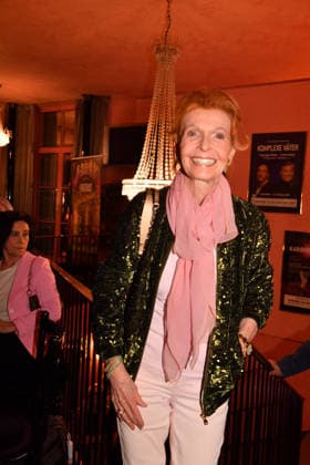 Jutta Karmann Premiere The Farewell Letter Comedy at the Hotel Bayerischer Hof Theater Munich 12 March 2026
