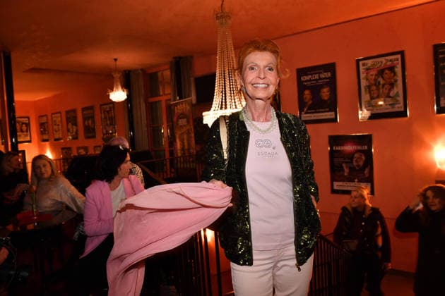 Jutta Karmann Premiere The Farewell Letter Comedy at the Hotel Bayerischer Hof Theater Munich 12 March 2026