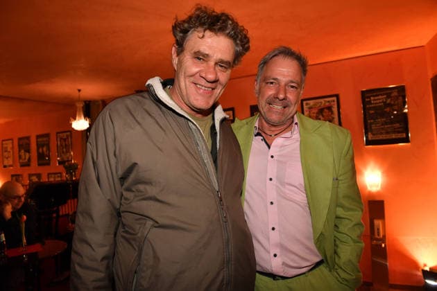Wolfgang Maria Bauer with Christian Swoboda Premiere Der Abschiedsbrief Comedy at the Hotel Bayerischer Hof Theater Munich 12 March 2026