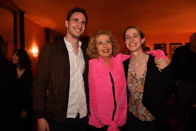 Michaela May with daughter Lilian Premiere Der Abschiedsbrief Comedy at the Hotel Bayerischer Hof Theater Munich 12 March 2026