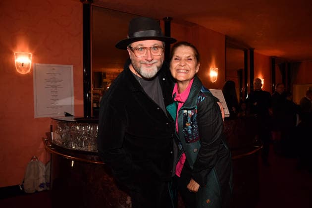 Alex Onken and Corinna Binzer Premiere Der Abschiedsbrief Comedy at the Hotel Bayerischer Hof Theater Munich 12 March 2026