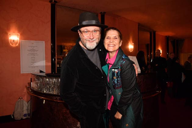Alex Onken and Corinna Binzer Premiere Der Abschiedsbrief Comedy at the Hotel Bayerischer Hof Theater Munich 12 March 2026